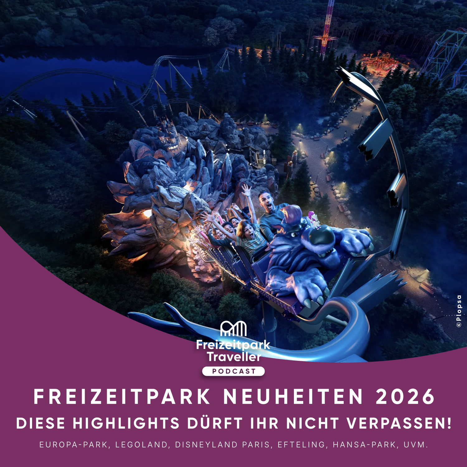 Freizeitpark Neuheiten 2026 - Das sind die Highlights!