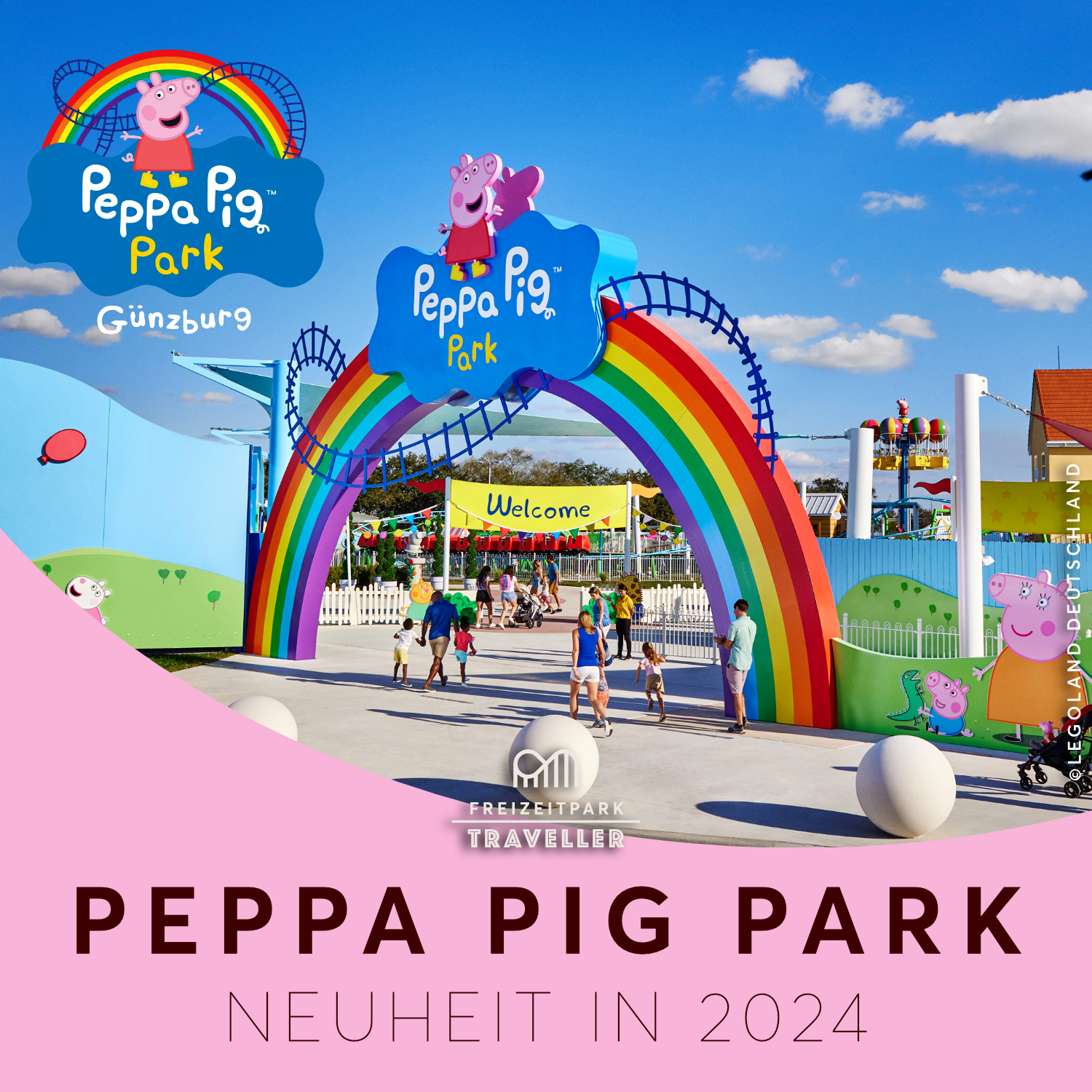 PEPPA PIG Park in Günzburg! Ein neuer Freizeitpark in 2024