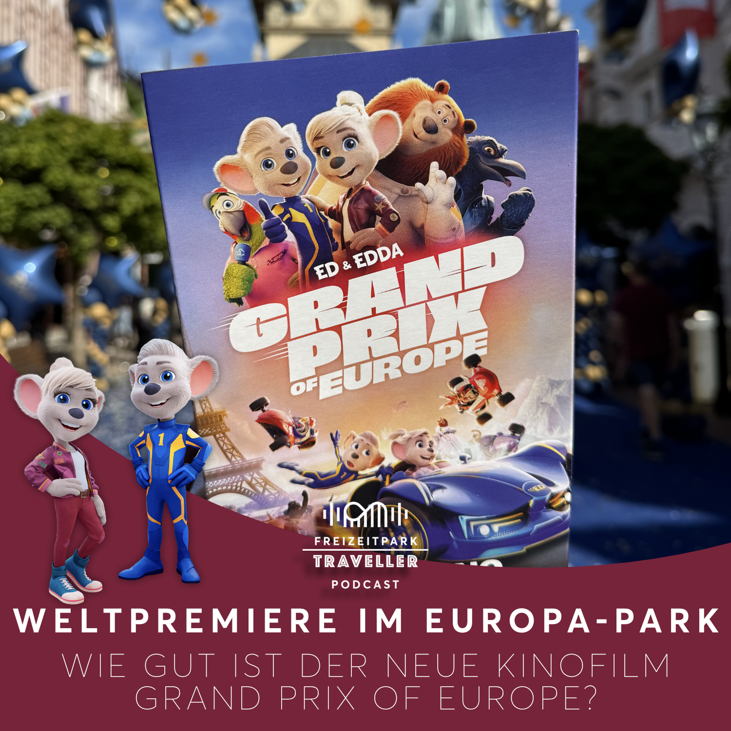 GRAND PRIX OF EUROPE - Wie gut ist der neue Kinofilm von den Europa-Park Machern? + Gewinnspiel