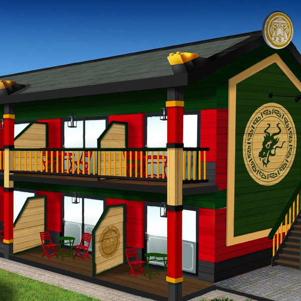 NINJAGO® Quartier im LEGOLAND® Feriendorf