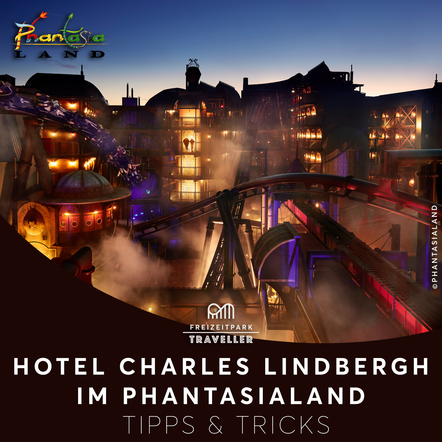 Tipps & Tricks für das Hotel Charles Lindbergh im Phantasialand