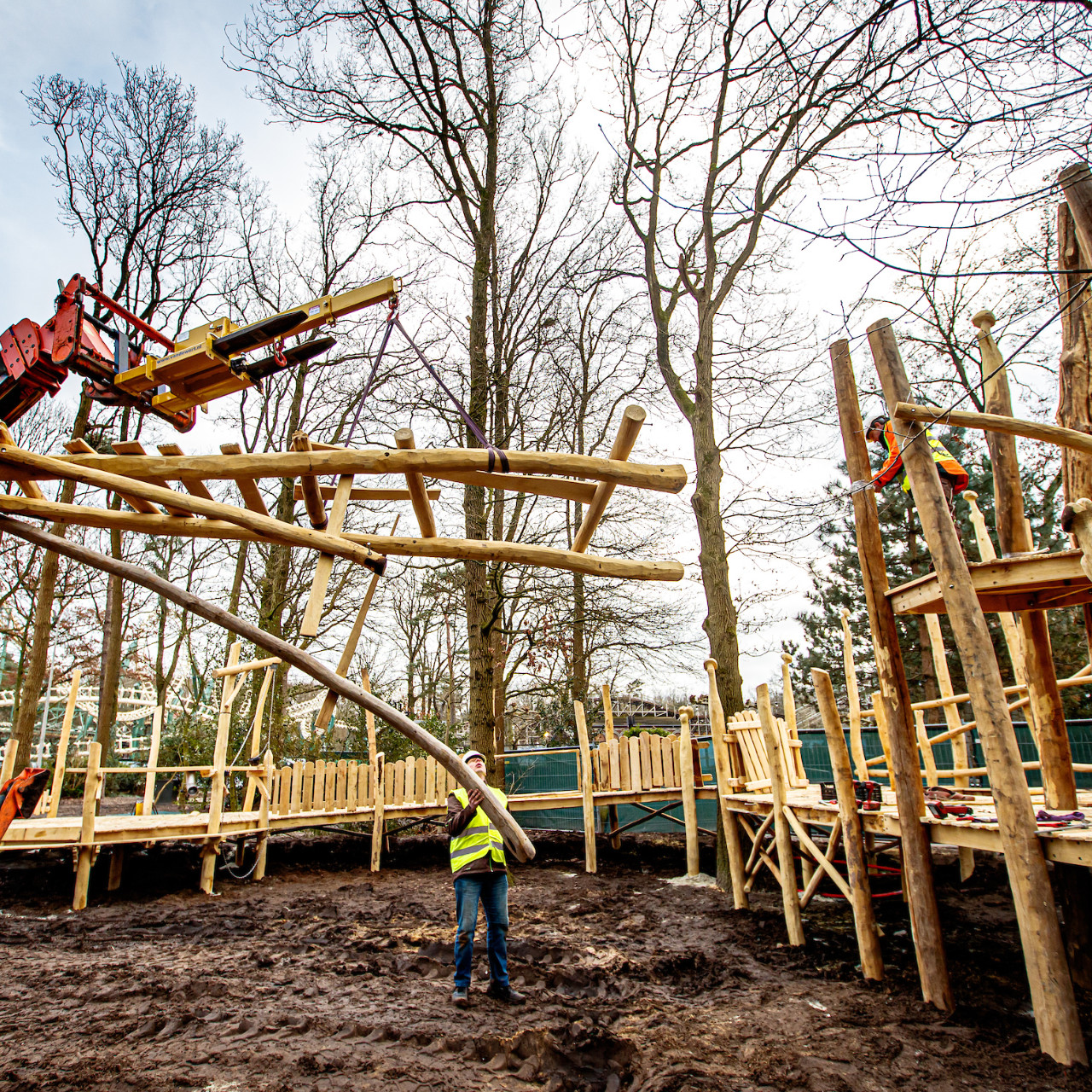 Startschuss für inklusiven Spielwald Nest in Efteling!