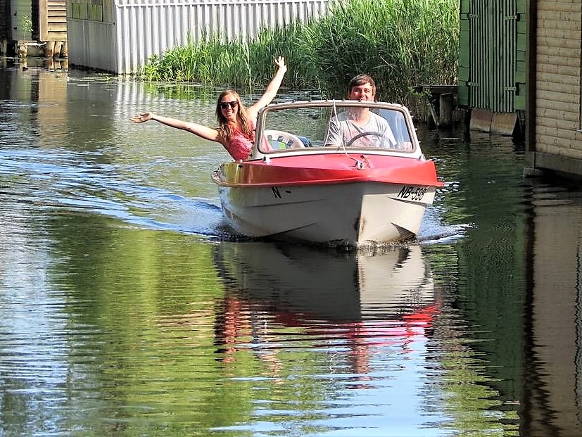 Bootsausflug in der Mecklenburgischen Seenplatte