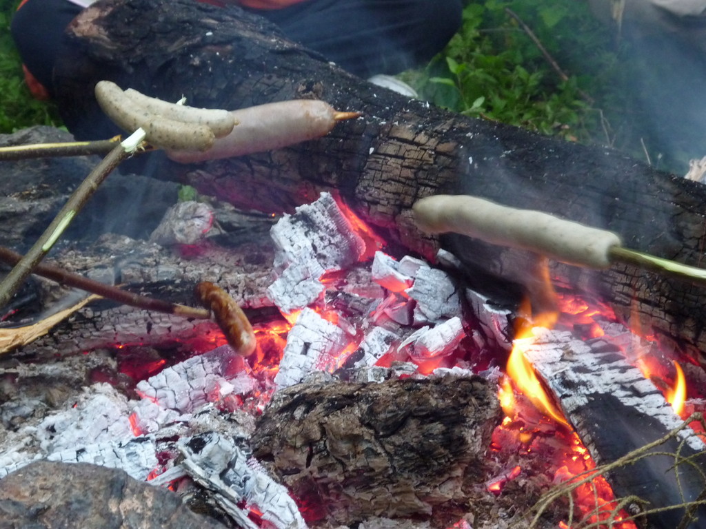 Sonnenwendfeier am Poppenstein, mit leckeren Rostern und Steaks