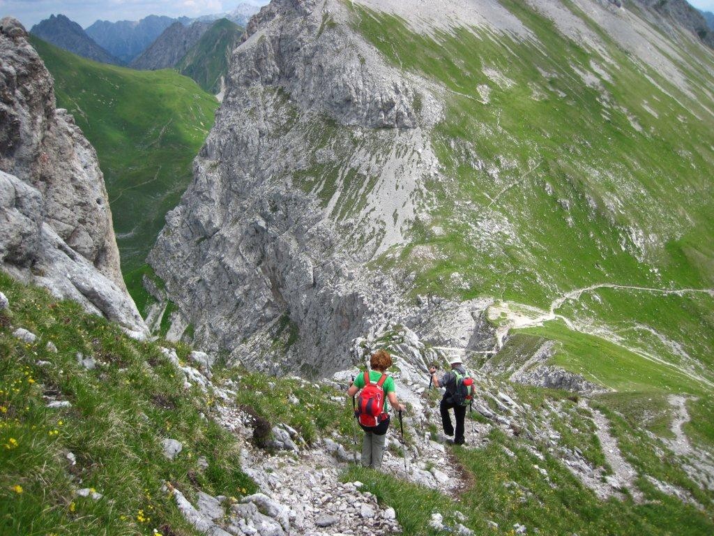 Tour zum Falschen Kogel 2388 m in den Lechtaler Alpen