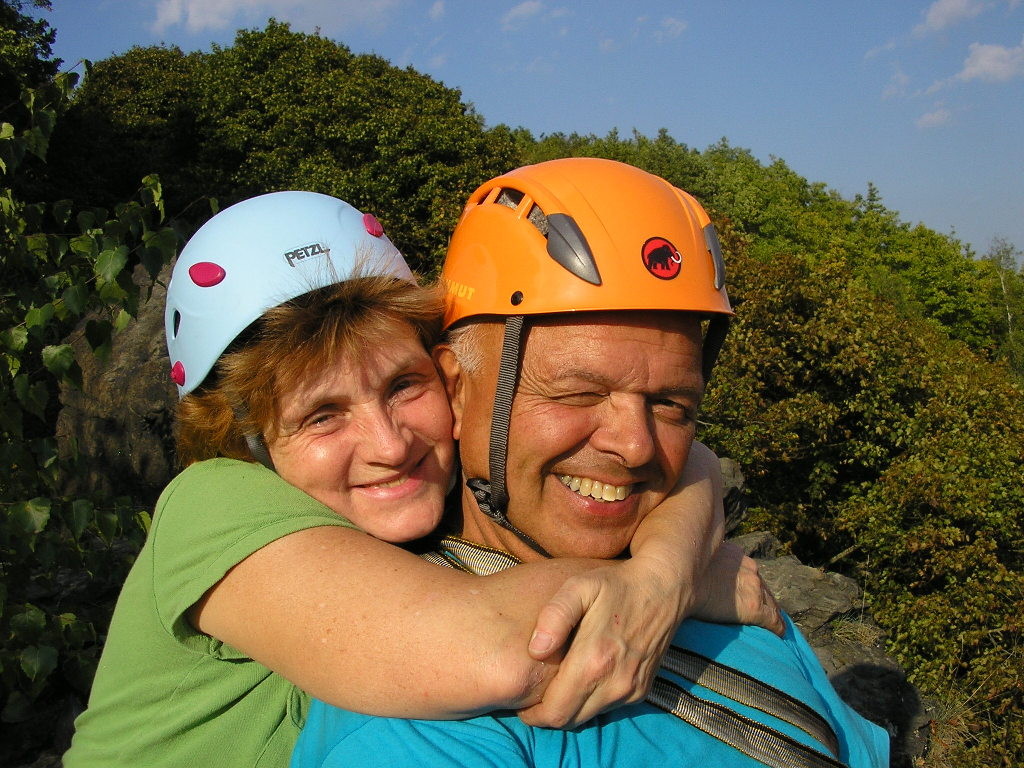 Sonntagsklettern im Steinicht am Uhustein, 25.09.2011