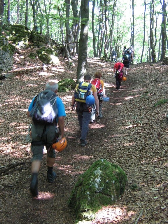 unterwegs auf den Hanni Treuheit Pfad