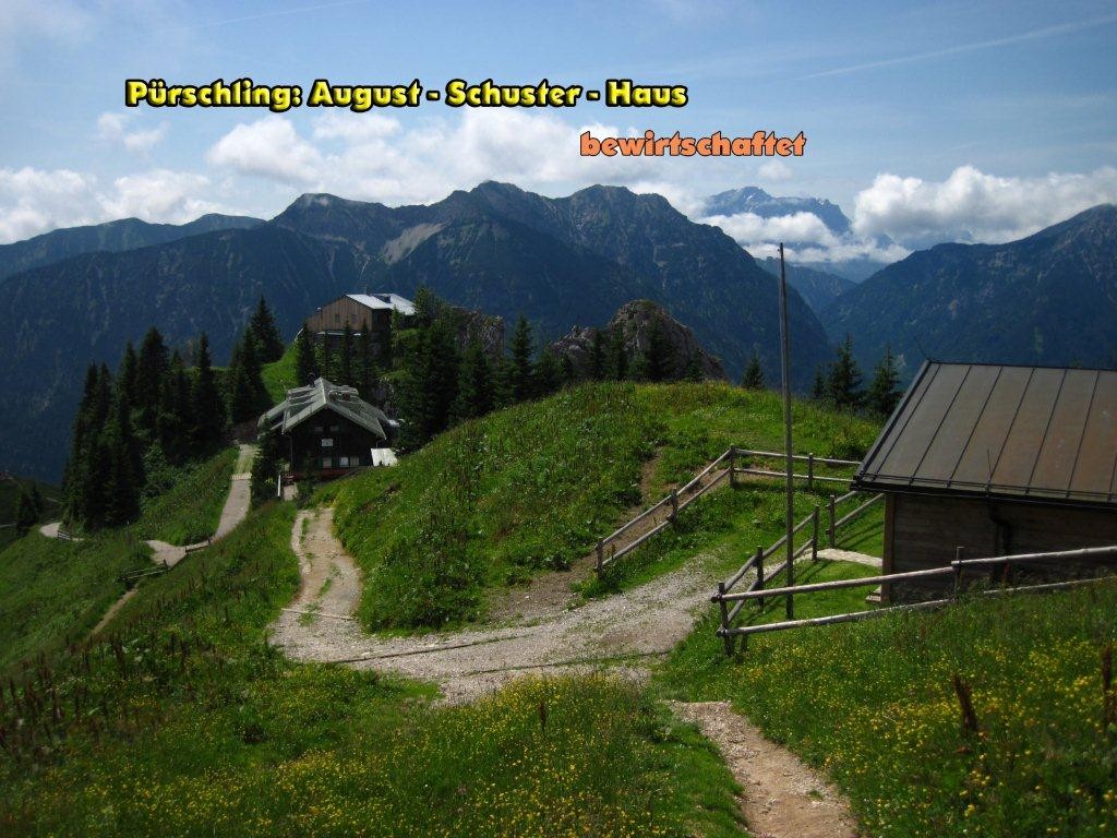 Wanderung bei Schloß Linderhof - Ammergauer Alpen