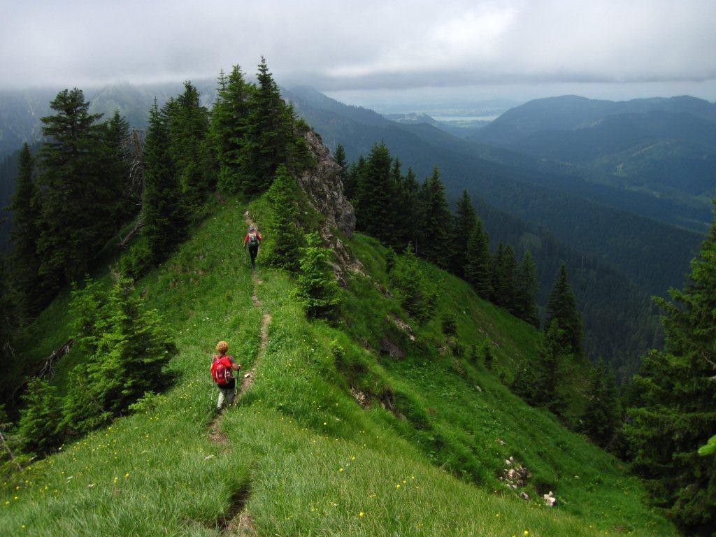 Wanderung bei Schloß Linderhof - Ammergauer Alpen