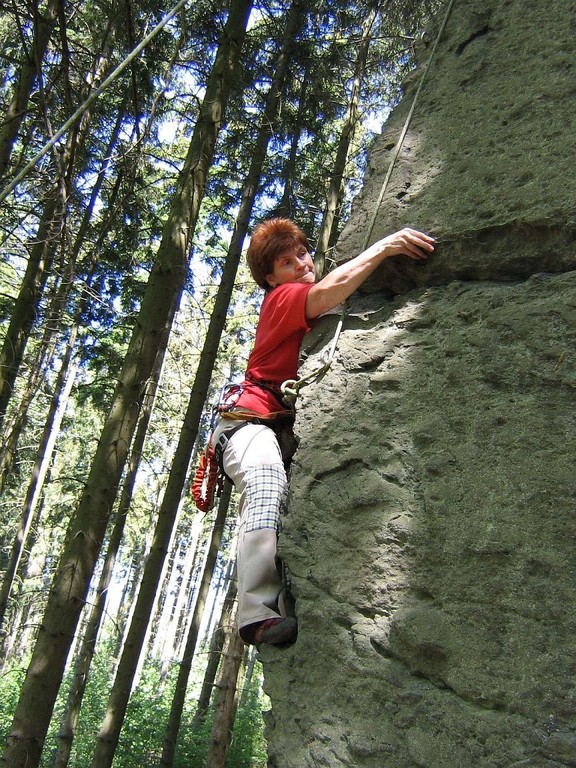 Klettern bei Hof an der Fattigsmühle