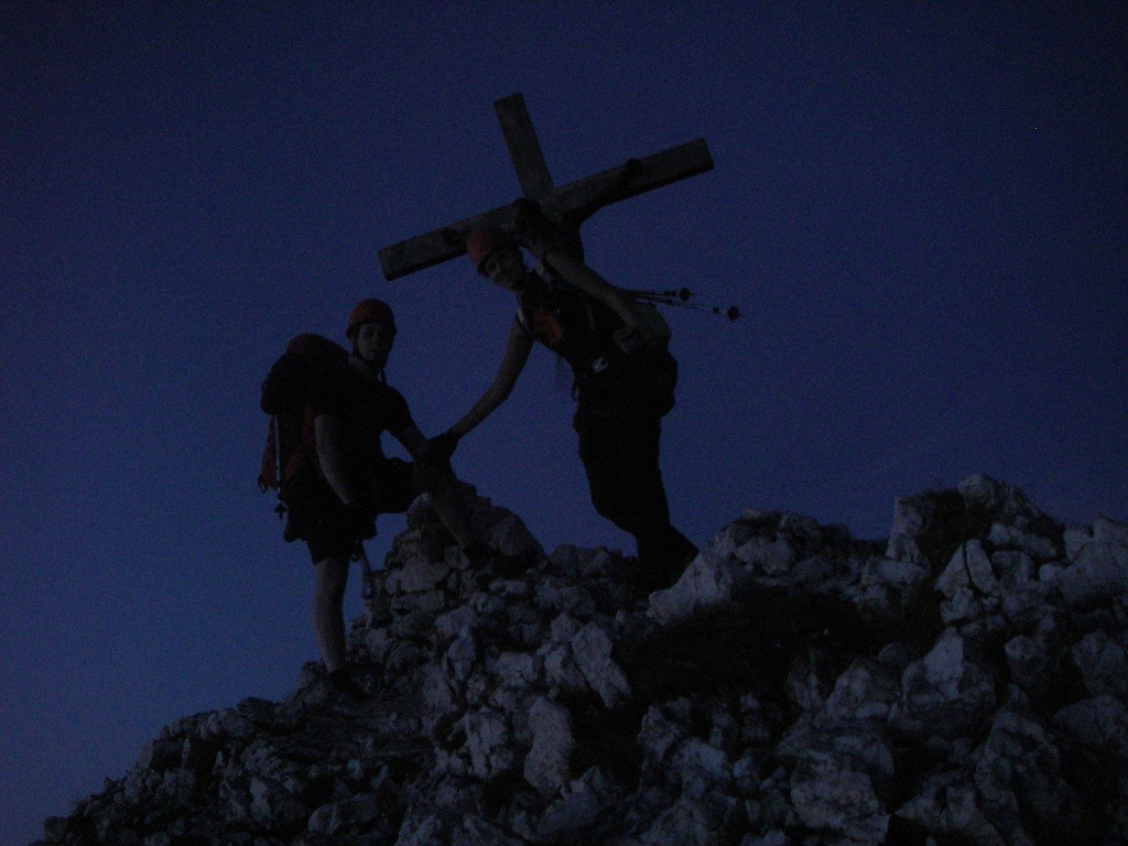 Alpiner Klettersteig auf den Berchtesgardener Hochthron 1973 m