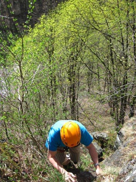 Sonntagsklettern im Steinicht