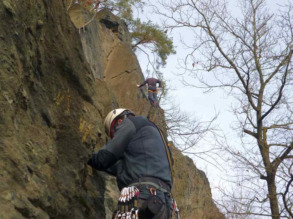 Klettern im Steinicht