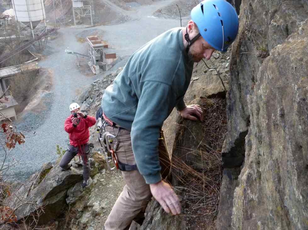 Klettern im Steinicht