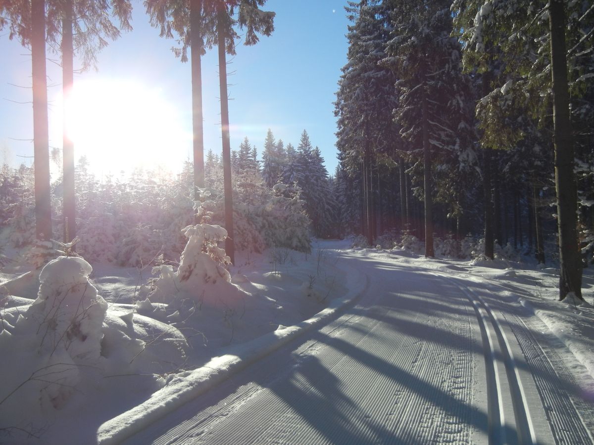 auf der Berglandloipe