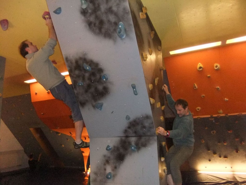 Mittwochstraining im Boulderboden Waldpark Grünheide