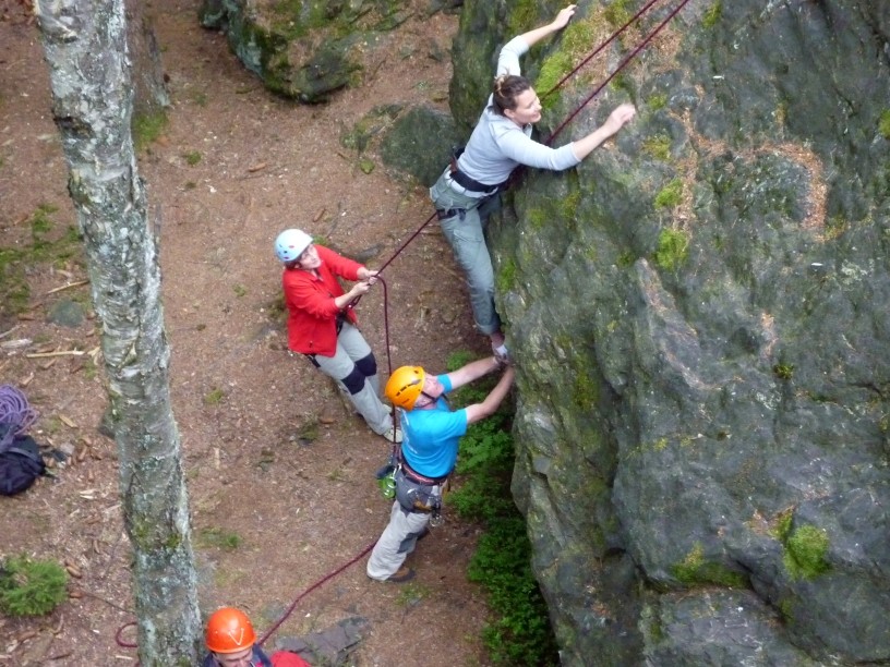 Mittwochstraining am Schwarzen Stein - 30.05.2012