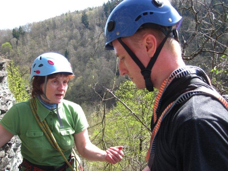 Sonntagsklettern im Steinicht