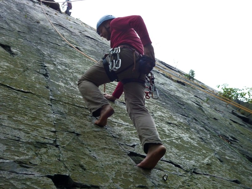 Mittwochstraining am Wendelstein mit einem Gast aus Chile, 08.08.2012