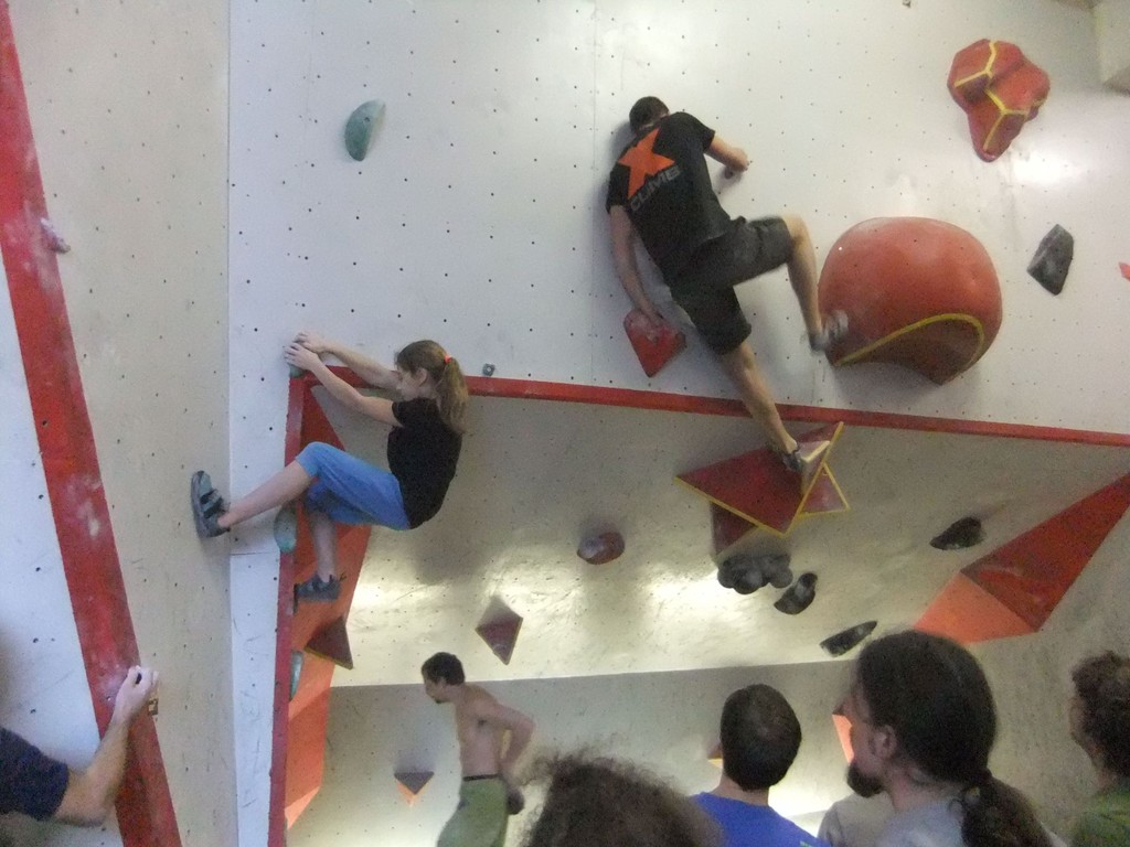 Bouldercup in der Chemnitzer Boulderlounge, 14.01.2012