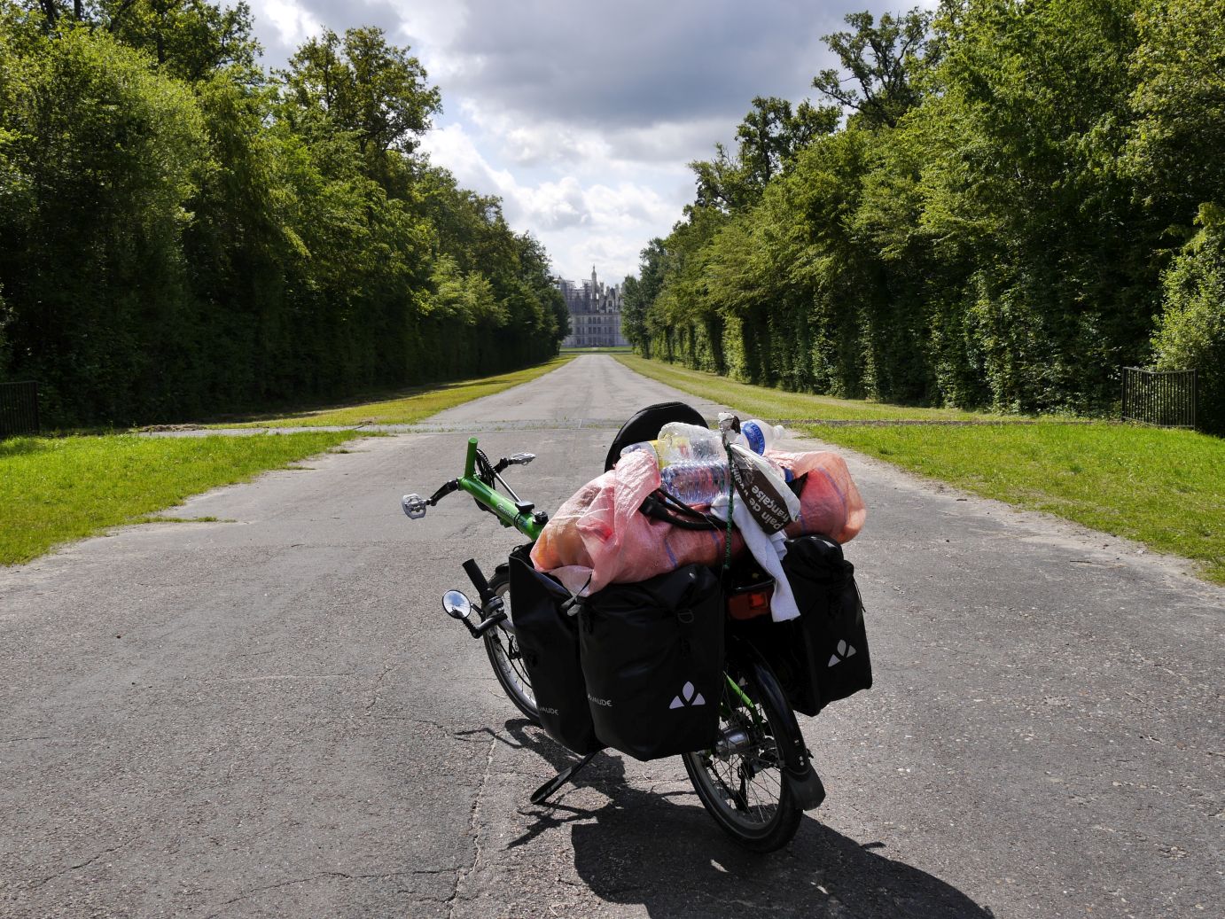 Anfahrt nach Chambord