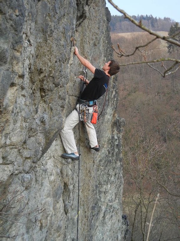 Klettern im Steinicht