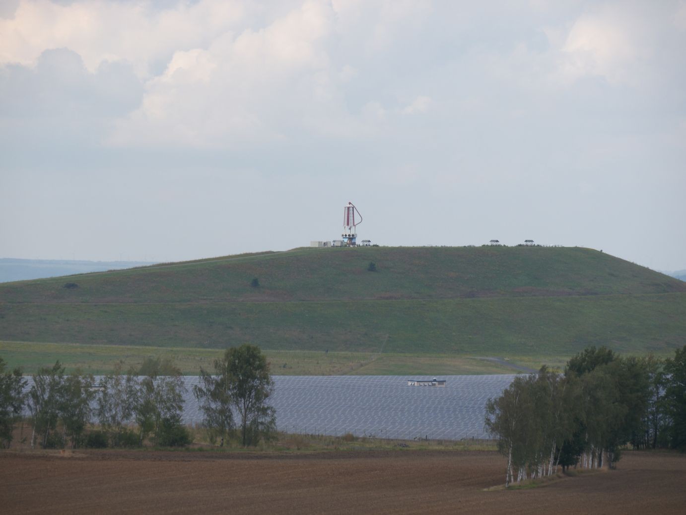 Blick auf Ronneburg