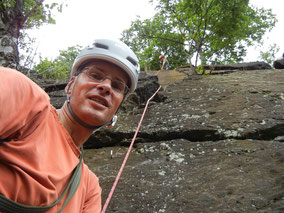 Kletterreha an der Birkenwand im Steinicht, 18.07.2020