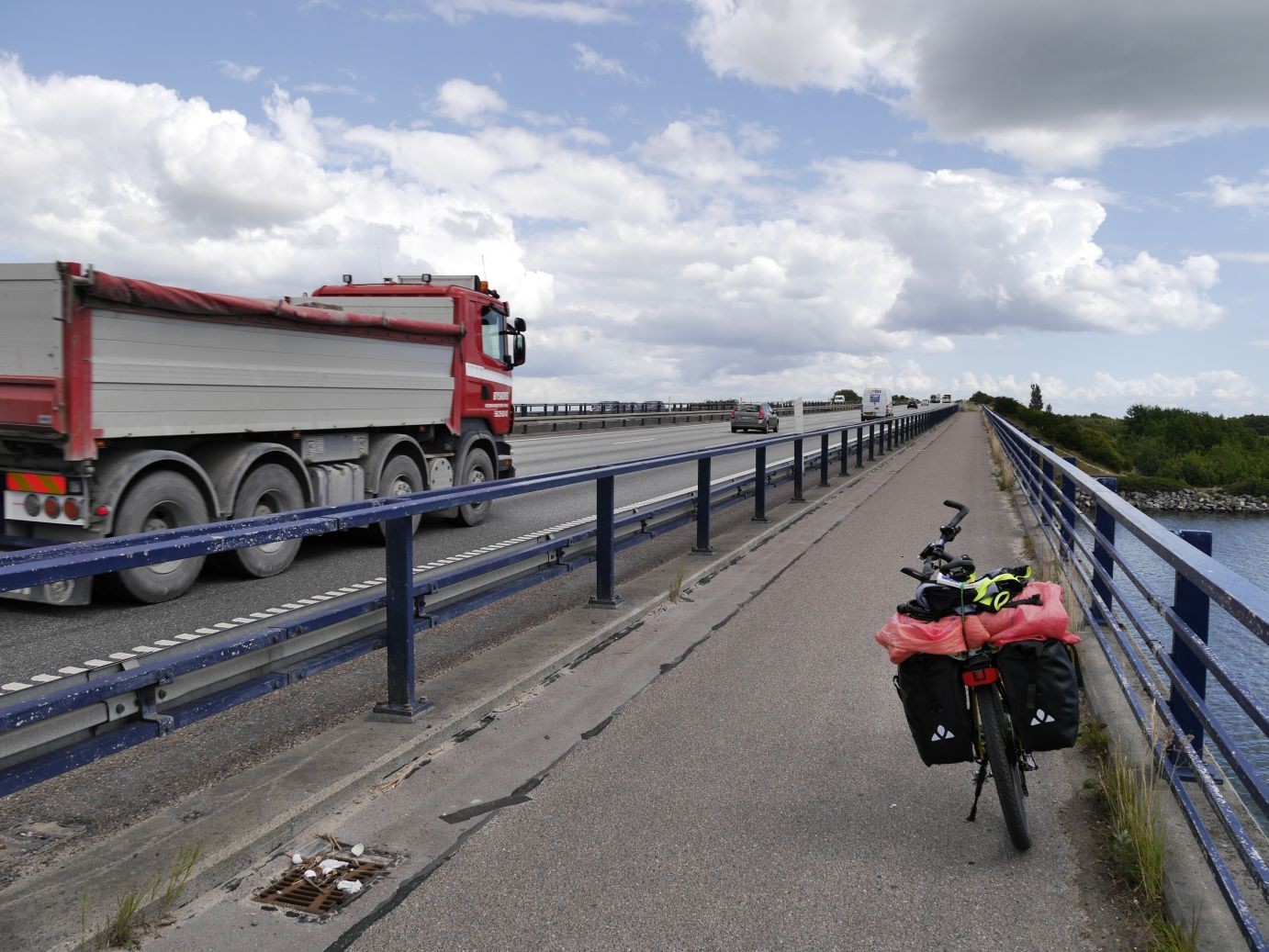 der Verkehr wird stärker