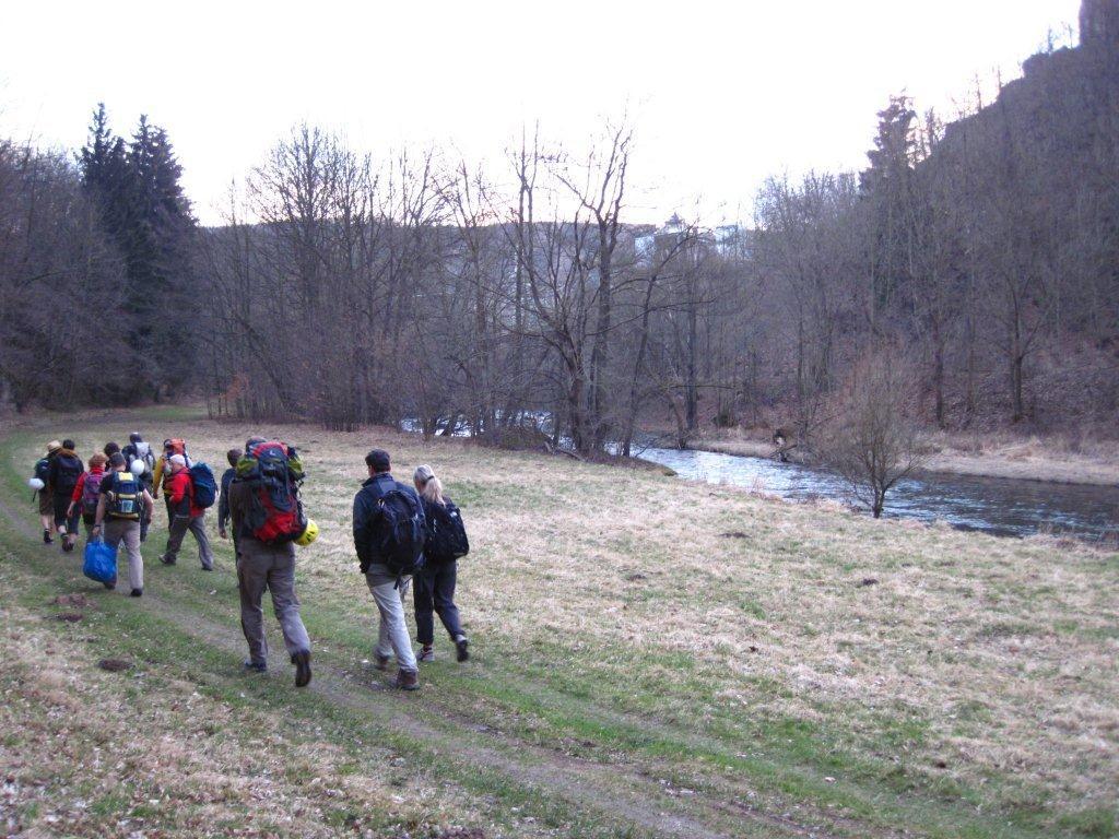 Klettern im Steinicht an der Septemberwand