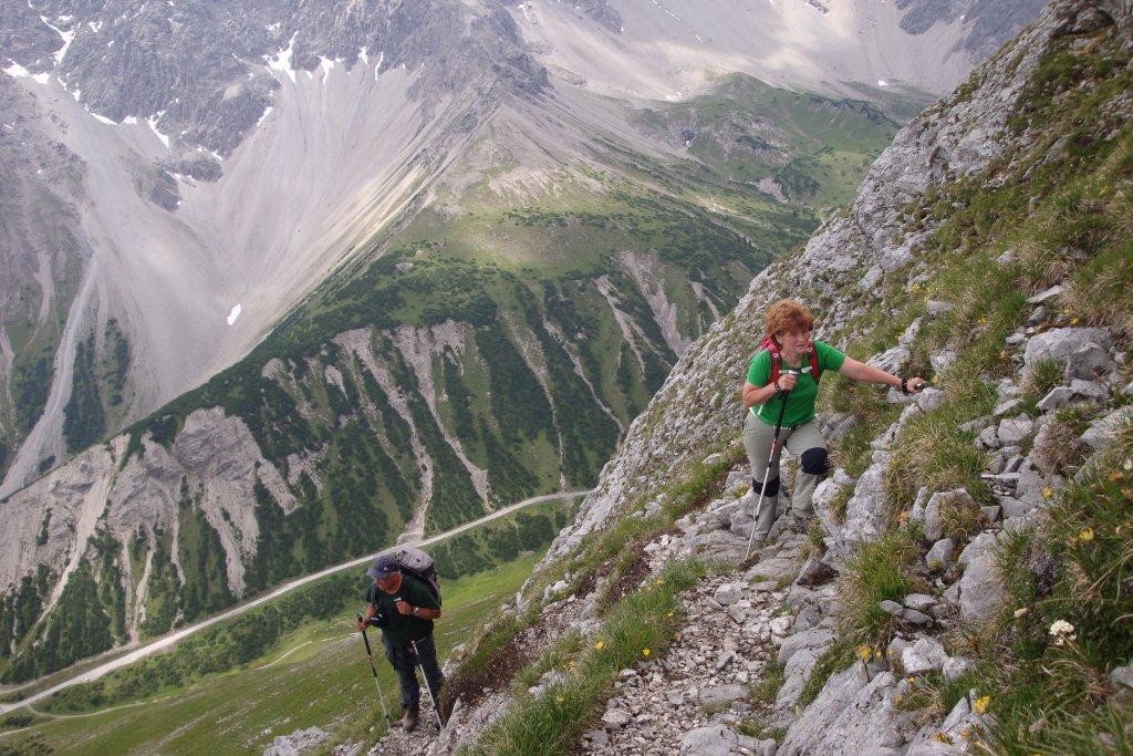 Tour zum Falschen Kogel 2388 m in den Lechtaler Alpen