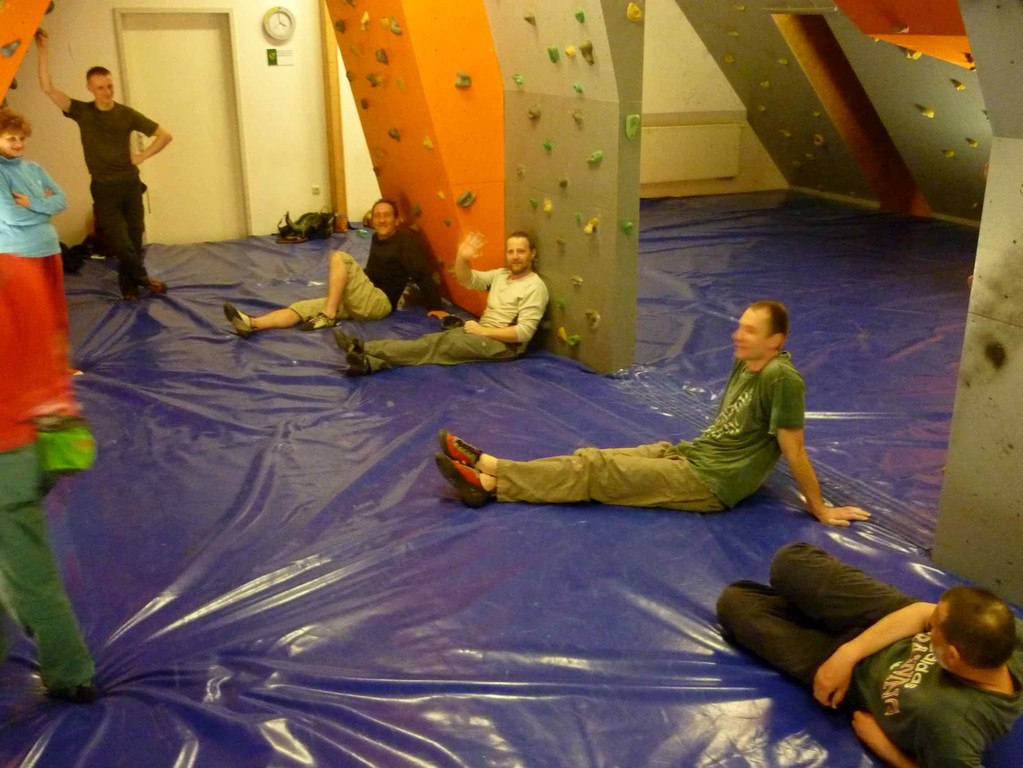 Es war ein richtig schöner und lustiger Boulderabend im Waldpark Grünheide!