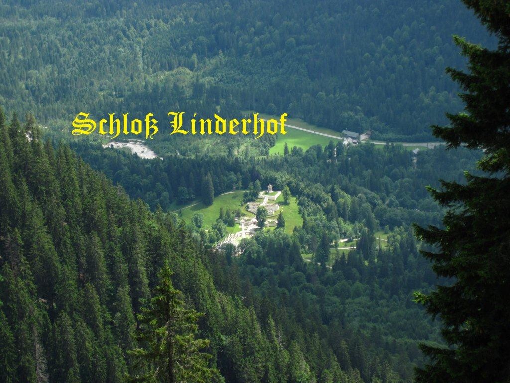 Wanderung bei Schloß Linderhof - Ammergauer Alpen