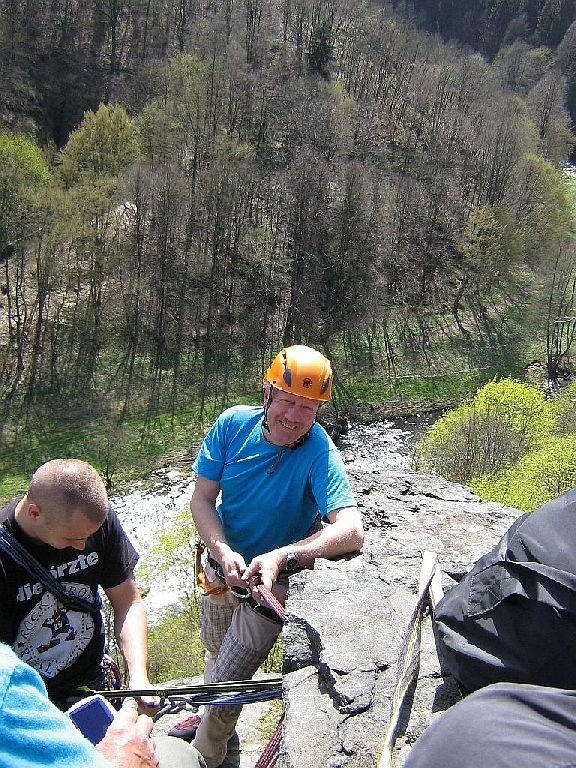 Sonntagsklettern im Steinicht