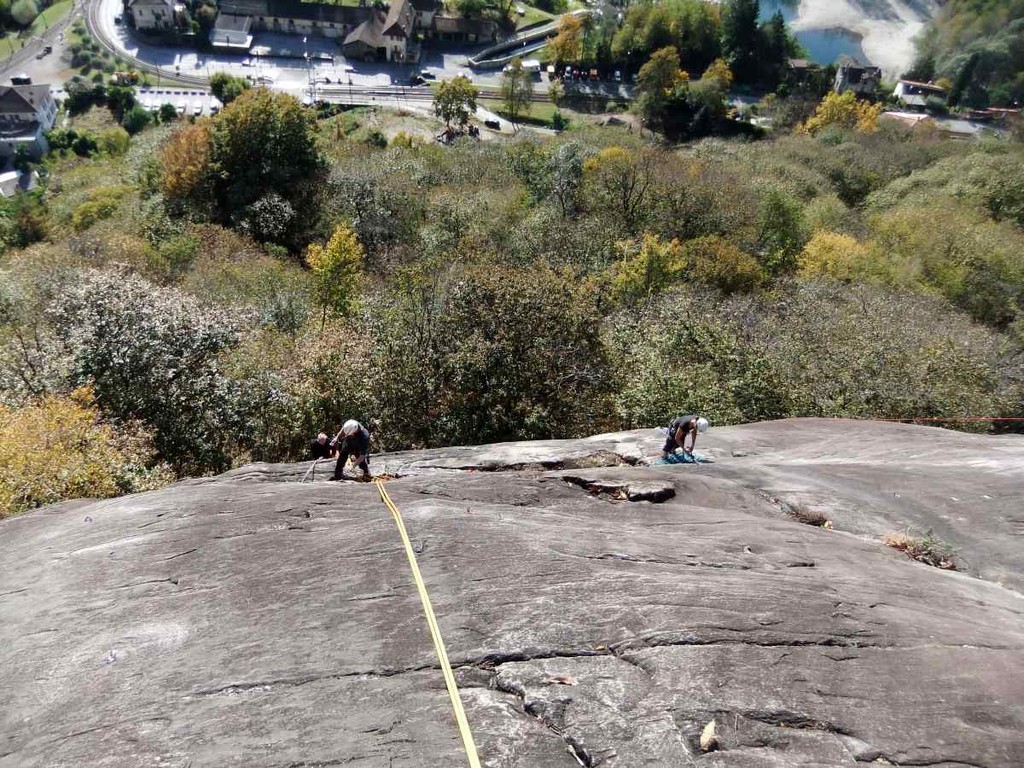 Klettern im Tessin - Ponte Brolla - Vallemaggia