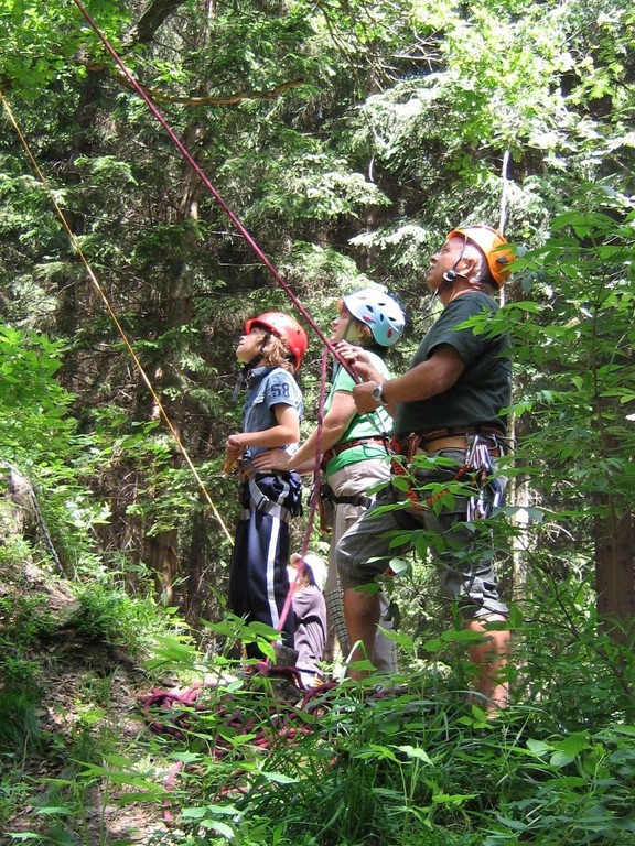 Klettern am Poppenstein / Geigenbachtal / Vogtland