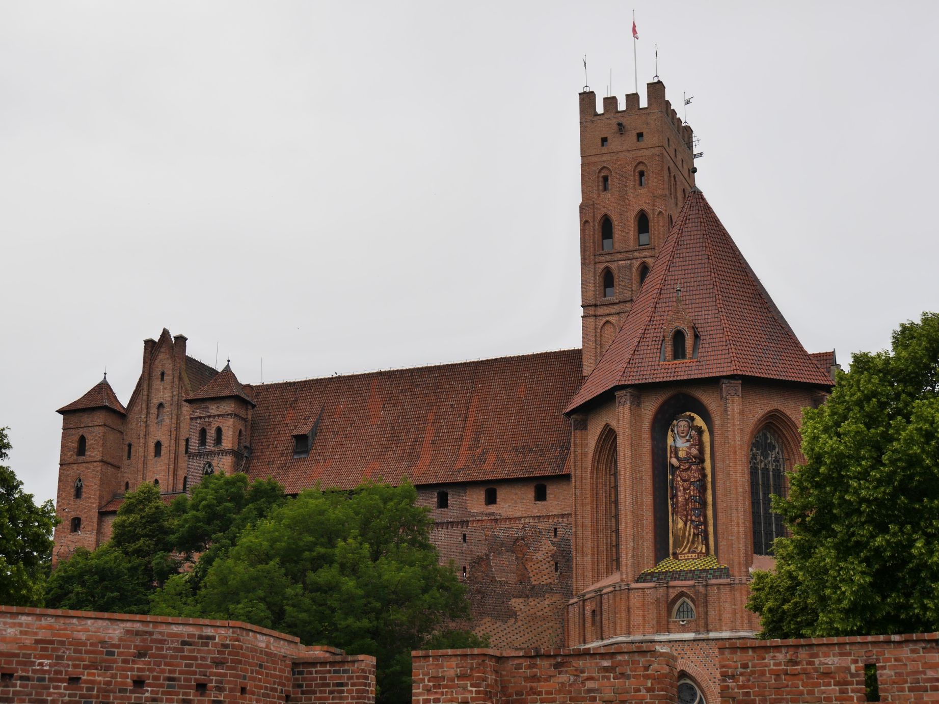 Die Ordensburg Marienburg (Malborg)