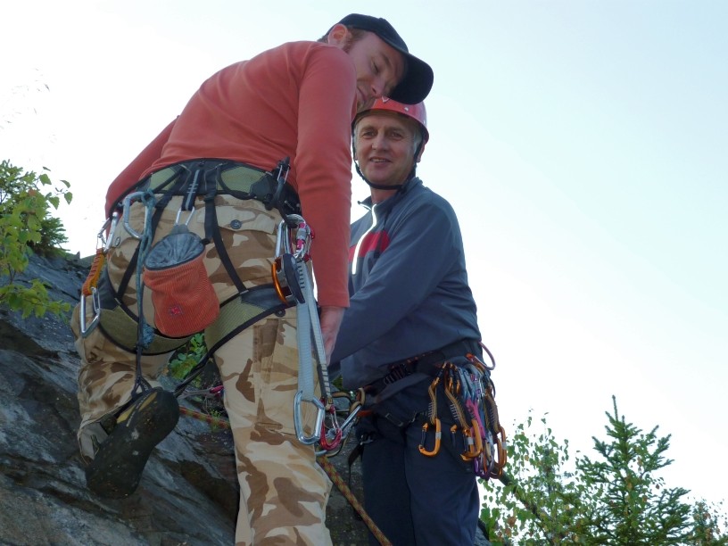 Mittwochstraining am Wendelstein mit einem Gast aus Chile, 08.08.2012