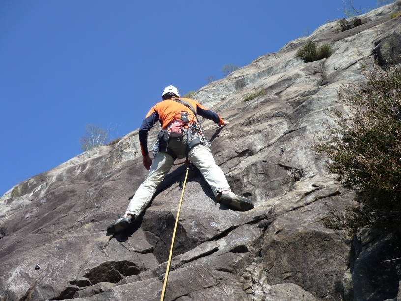 Klettern im Tessin - Ponte Brolla - Vallemaggia