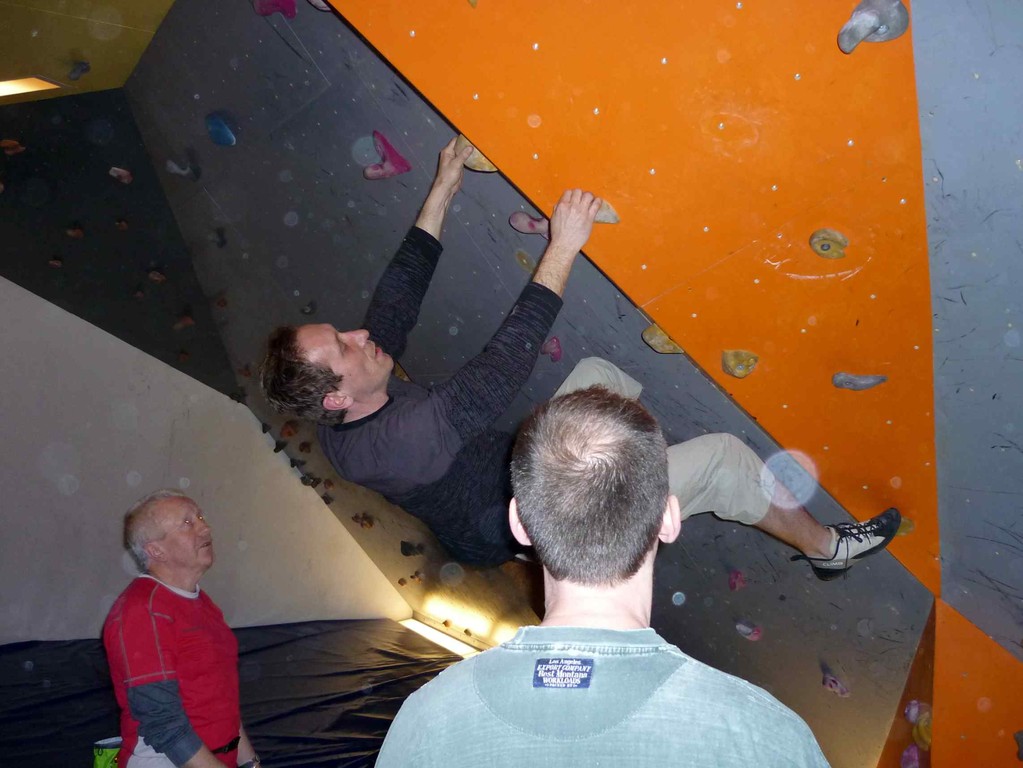 Es war ein richtig schöner und lustiger Boulderabend im Waldpark Grünheide!