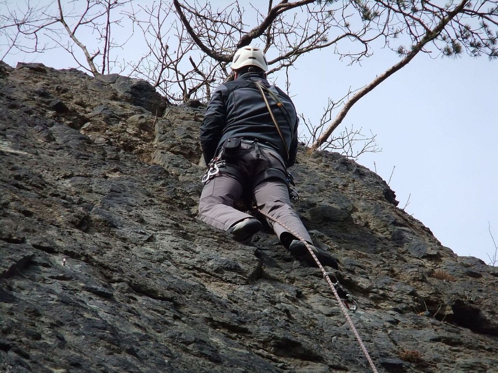 Klettern im Steinicht