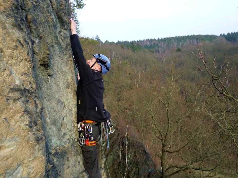 Klettern im Steinicht