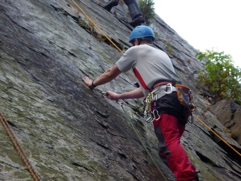 Mittwochstraining am Wendelstein mit einem Gast aus Chile, 08.08.2012