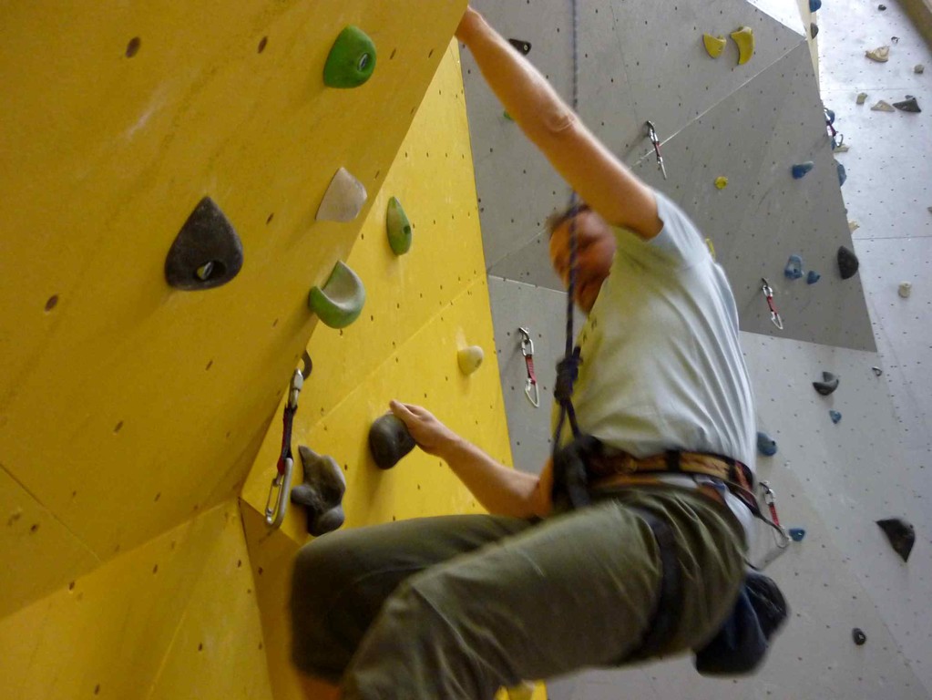 Kletterfahrt in die Chemnitzer Kletterhalle "Onsight"