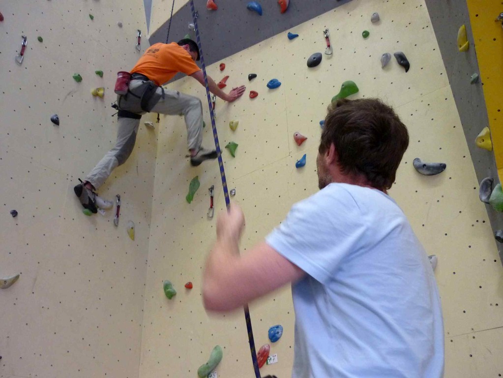 Kletterfahrt in die Chemnitzer Kletterhalle "Onsight"