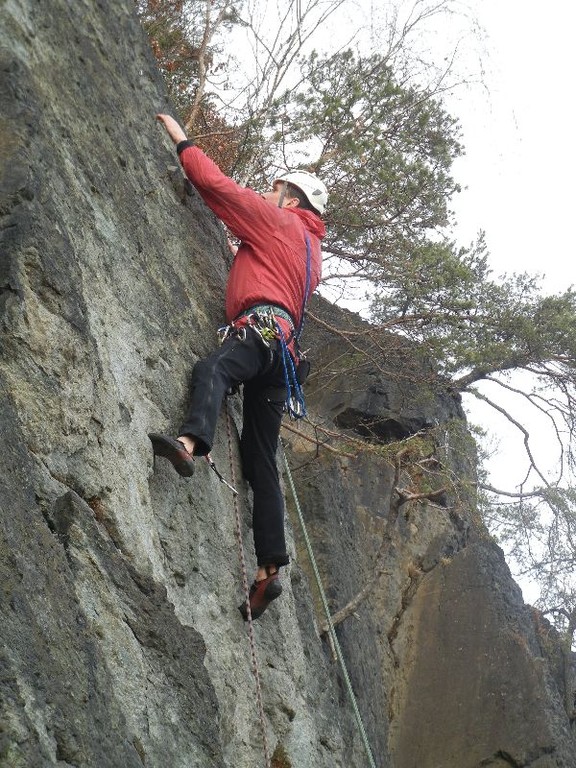 Klettern im Steinicht