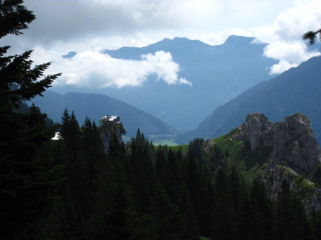 Wanderung bei Schloß Linderhof - Ammergauer Alpen