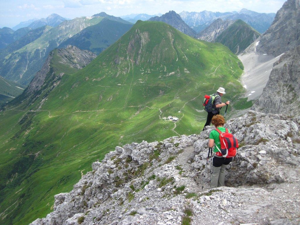 Tour zum Falschen Kogel 2388 m in den Lechtaler Alpen