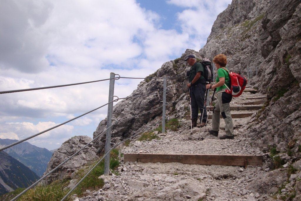 Tour zum Falschen Kogel 2388 m in den Lechtaler Alpen