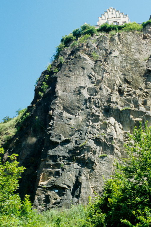 Die Sachsenstiege an der Licht/Schattengrenze